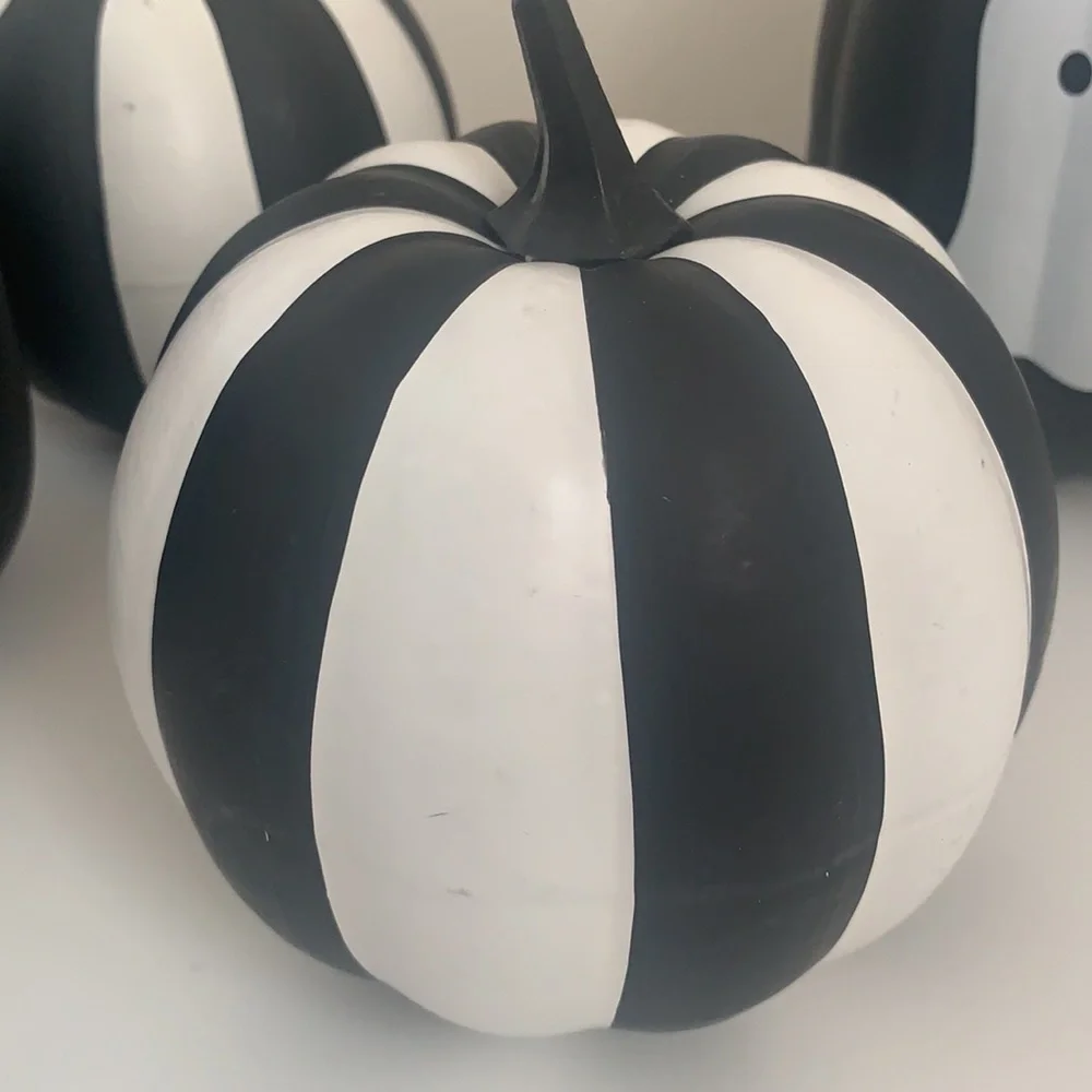 Halloween Target Foam decorative Pumpkins. Brand New.